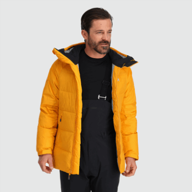 Outdoor Research Super Alpine Daunenparka Für Herren Strahlend