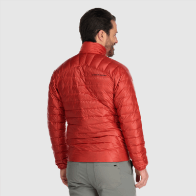 Outdoor Research Herren Helium Daunenjacke Cranberry