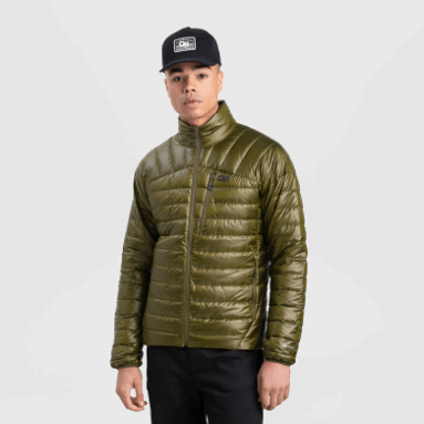 Outdoor Research Herren Helium Daunenjacke Loden