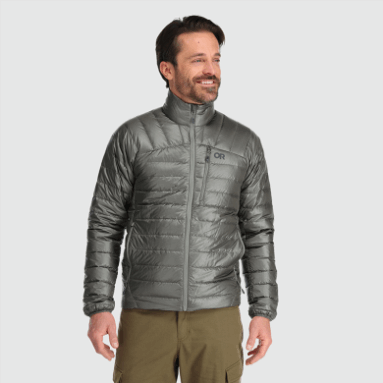Outdoor Research Herren Helium Daunenjacke Zinn