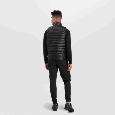 Outdoor Research Herren Helium Daunenweste Schwarz