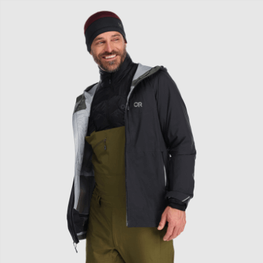 Outdoor Research Herren-karbidjacke Schwarz