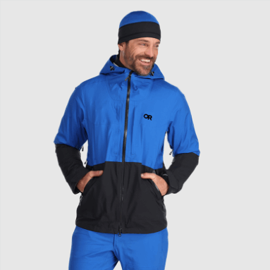Outdoor Research Herrenjacke Carbid Classic Blau/schwarz