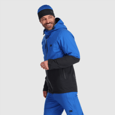 Outdoor Research Herrenjacke Carbid Classic Blau/schwarz