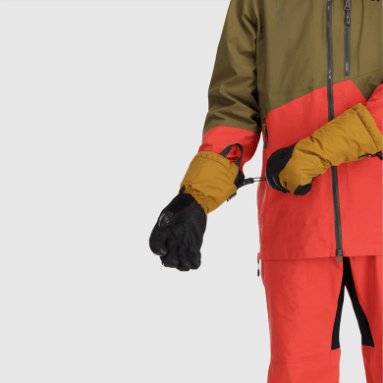 Outdoor Research Super Couloir Herren Gore-tex® Sensor Handschuhe Tapenade