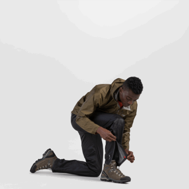 Outdoor Research Herren Regenhose Helium Schwarz