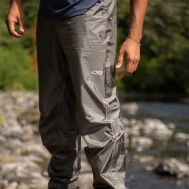 Outdoor Research Herren Helium Regenhose Zinn