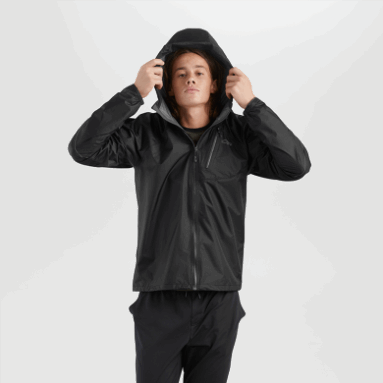 Outdoor Research Helium Regenjacke Herren Schwarz