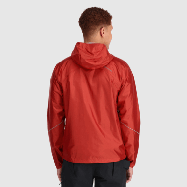 Outdoor Research Herren Helium Regenjacke Cranberry