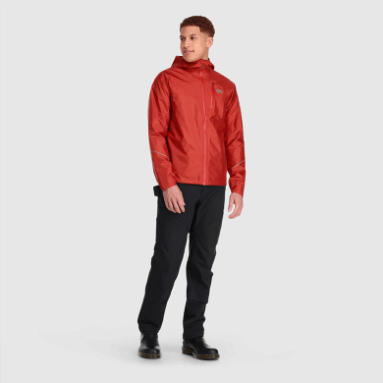 Outdoor Research Herren Helium Regenjacke Cranberry