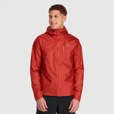 Outdoor Research Herren Helium Regenjacke Cranberry