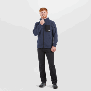 Outdoor Research Herren-Trail-Mix-Hoodie Marineblau