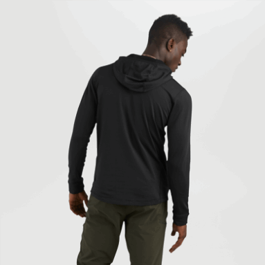 Outdoor Research Herren Vigour Hoodie Mit Durchgehendem Reißverschluss Schwarz
