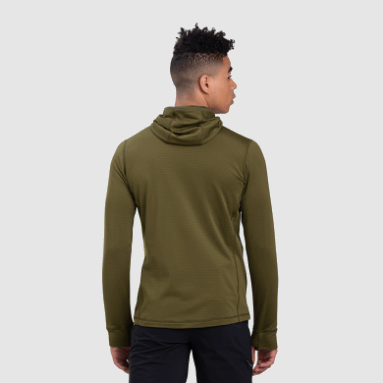 Outdoor Research Herren-Vigour-Hoodie Mit Durchgehendem Reißverschluss Aus Loden