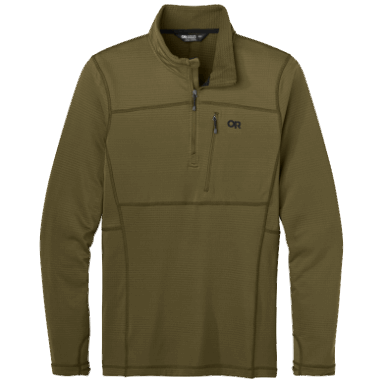Outdoor Research Vigour Quarter Zip Loden Für Herren