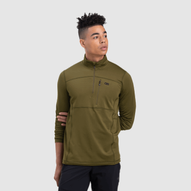 Outdoor Research Vigour Quarter Zip Loden Für Herren