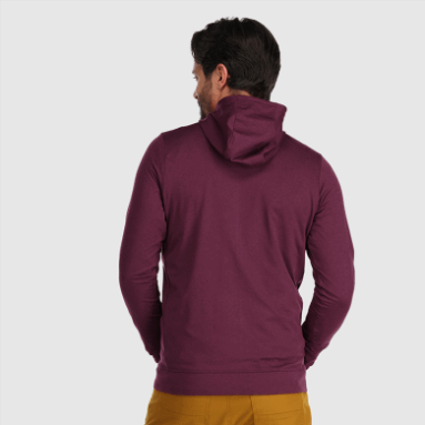 Outdoor Research Bariton-Hoodie Mit Durchgehendem Reißverschluss Für Herren Kalamata Heather