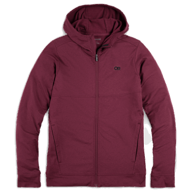 Outdoor Research Bariton-Hoodie Mit Durchgehendem Reißverschluss Für Herren Kalamata Heather