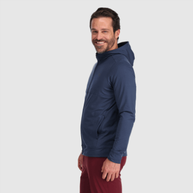 Outdoor Research Baritone Hoodie Mit Durchgehendem Reißverschluss Für Herren Marineblau