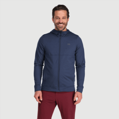 Outdoor Research Baritone Hoodie Mit Durchgehendem Reißverschluss Für Herren Marineblau