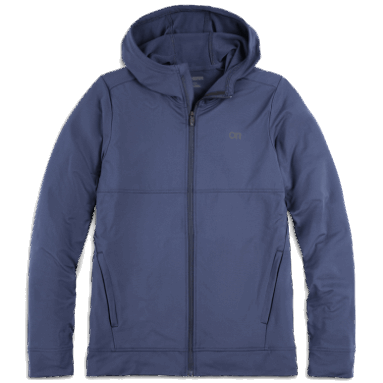 Outdoor Research Baritone Hoodie Mit Durchgehendem Reißverschluss Für Herren Marineblau