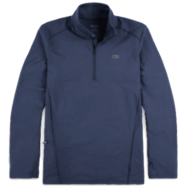 Outdoor Research Bariton-Viertelreißverschluss Für Herren Marineblau