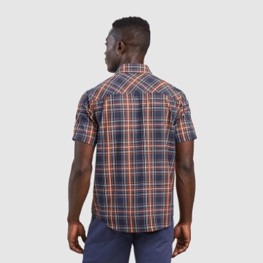 Outdoor Research Herren-Kurzarmshirt Seapine Marineblau