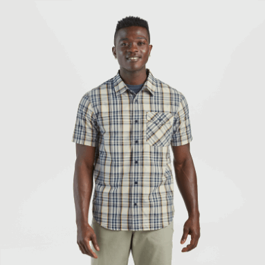 Outdoor Research Seapine S/s Herrenhemd Sand