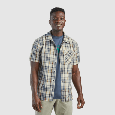 Outdoor Research Seapine S/s Herrenhemd Sand