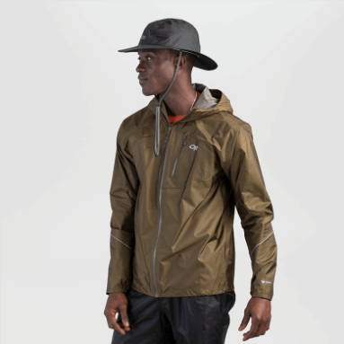 Outdoor Research Helium Rain Vollkrempenhut Schwarz