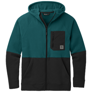 Outdoor Research Herren Trail Mix Hoodie Treeline/Schwarz