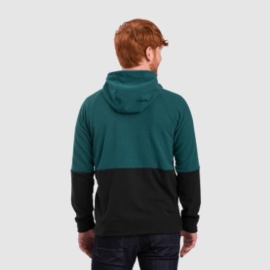 Outdoor Research Herren Trail Mix Hoodie Treeline/Schwarz