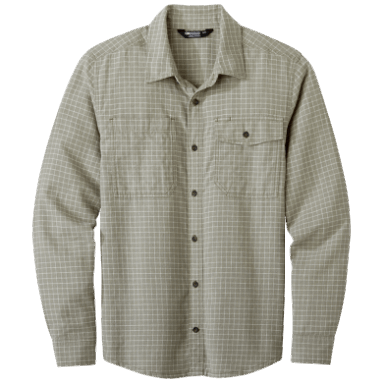 Outdoor Research Fashion Herren Ironhorse L/s Shirt Flint Kariert
