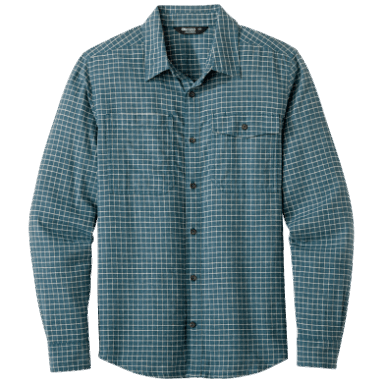 Outdoor Research Fashion Herren Ironhorse L/s Shirt Treeline Kariert