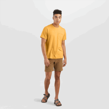 Outdoor Research Fashion Terra S/s Tee Für Herren Beeswax Heather