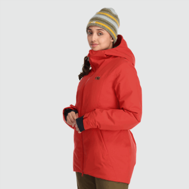 Outdoor Research Snowcrew Jacke Für Damen Cranberry