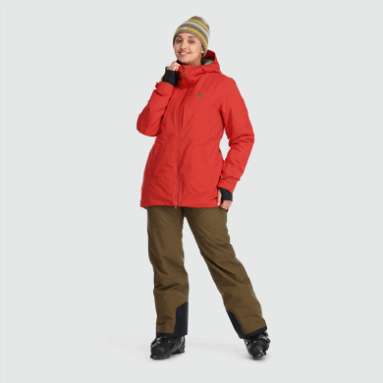 Outdoor Research Snowcrew Jacke Für Damen Cranberry