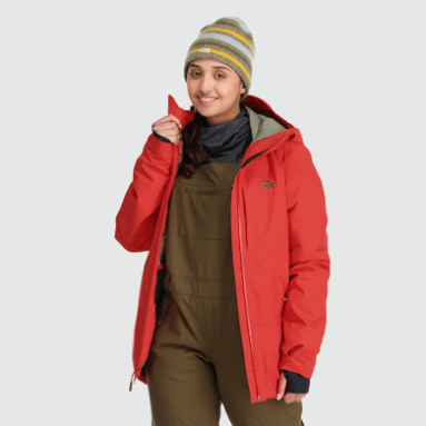 Outdoor Research Snowcrew Jacke Für Damen Cranberry