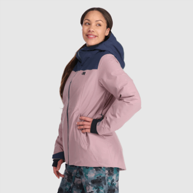 Outdoor Research Snowcrew Jacke Für Damen Marineblau/motte