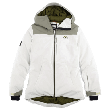 Outdoor Research Snowcrew-Jacke Für Damen Snow/flint