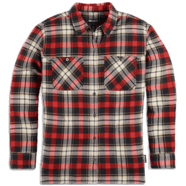 Outdoor Research Damen-Feedback-Flanellhemd Cranberry-Plaid