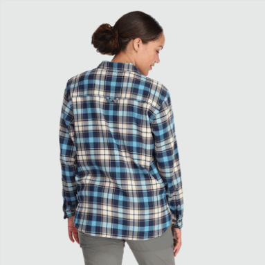 Outdoor Research Damen Feedback Flanellhemd Mineral Kariert
