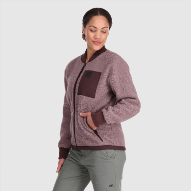 Outdoor Research Juneau Sherpa-fleecejacke Für Damen Motte