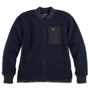 Outdoor Research Juneau Sherpa-fleecejacke Damen Marineblau