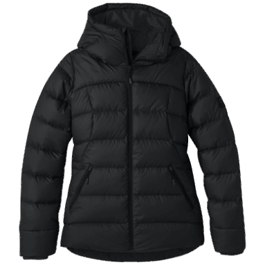 Outdoor Research Damen-kaltfront-daunenhoodie Schwarz