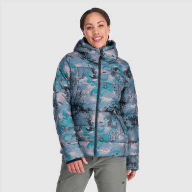 Outdoor Research Damen-kaltfront-kapuzenpulli Nimbus Aquarell