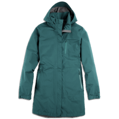 Outdoor Research Damen Aspire Trenchcoat Treeline