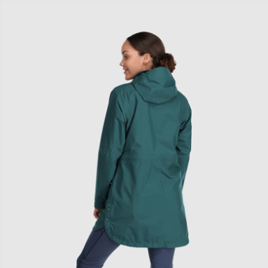 Outdoor Research Damen Aspire Trenchcoat Treeline