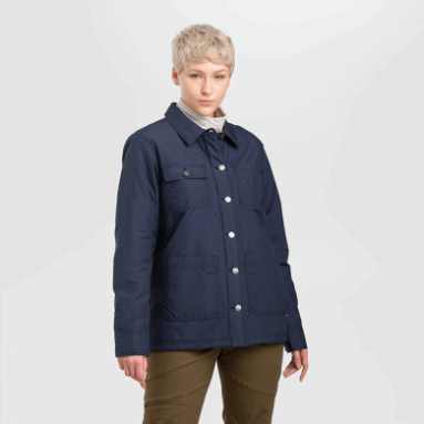 Outdoor Research Gefütterte Arbeitsjacke Für Damen Marineblau