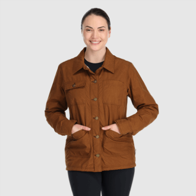 Outdoor Research Gefütterter Arbeitsjacken-Sattel Für Damen